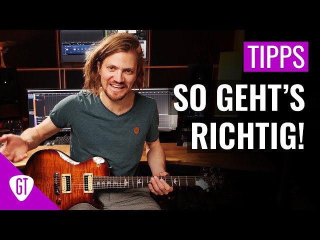 Wieso klingen immer zu viele Töne? Gitarrensaiten abdämpfen! | Tipps und Tricks