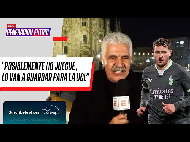 'TUCA' FERRETI HABLA SOBRE SANTI GIMENEZ: "En el MILAN tiene mucha competencia"