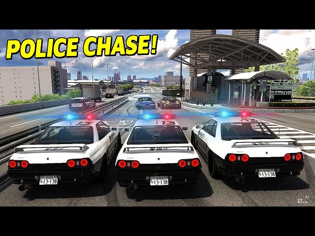 POLICE vs Street Racers! - Assetto Corsa