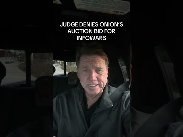 JUDGE DENIES ONION’S BID FOR INFOWARS