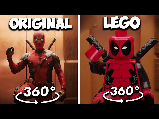 360º VR Deadpool & Wolverine | Official Teaser | Original vs Lego