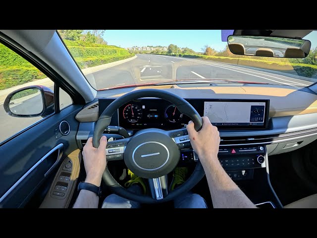 2025 Hyundai Sonata Hybrid Limited - POV Test Drive (Binaural Audio)