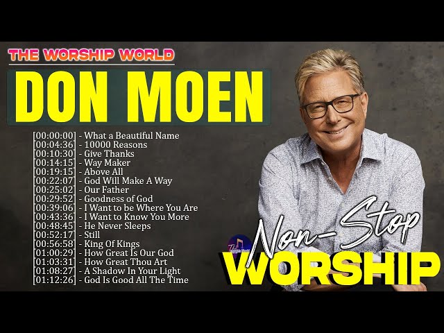 ✝️ Don Moen Worship Songs Playlist | Christian Music Hits