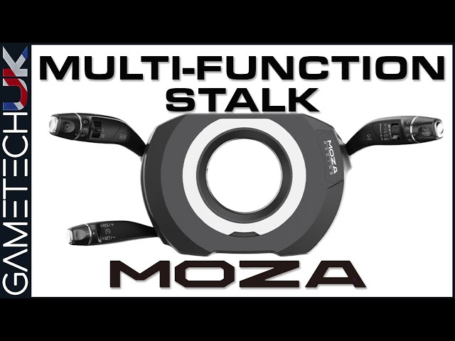 Unleash Your Driving Potential With The Moza Multi-function Stalk!