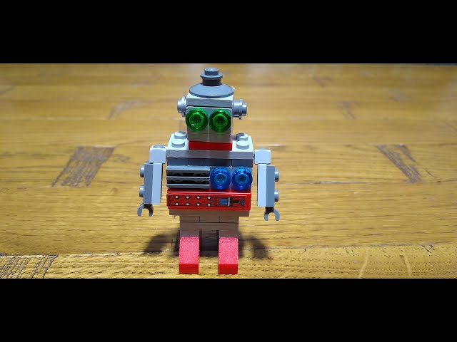 Making a mini Lego Robot 40128 in 4K UHD video quality