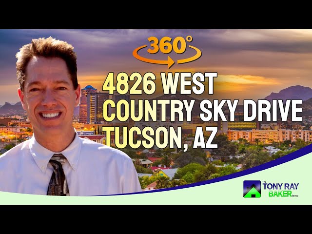 4826 West Country Sky Drive, Tucson, AZ 85742 - 360° Home Tour with Darren Jones