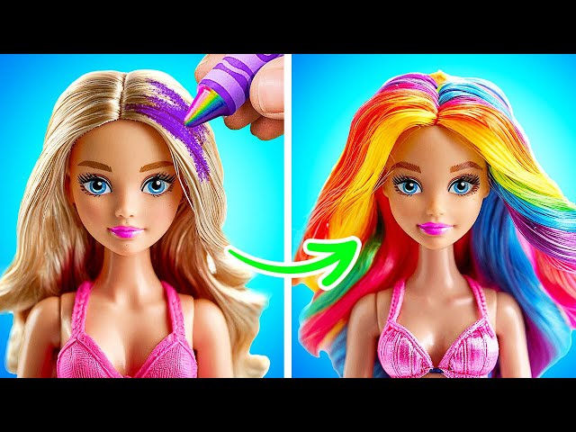 Barbie Total Makeover! Cute Tiny Crafts & Viral Doll DIY from TikTok by YayTime! STAR