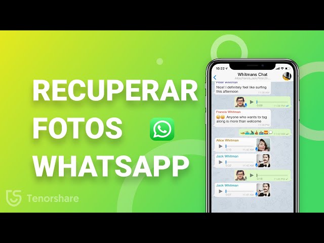 Cómo recuperar fotos recibidas de WhatsApp eliminadas iPhone 2022