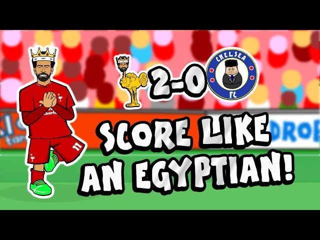 👑SALAH WONDER GOAL!👑 Score Like An Egyptian! (Liverpool vs Chelsea 2-0 Goals Highlights)