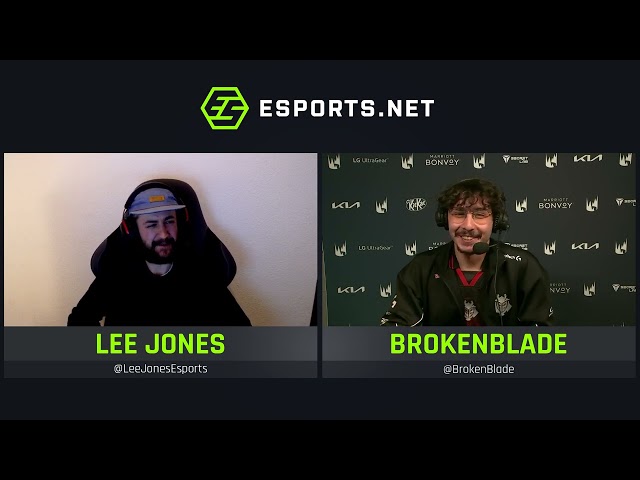 G2 BrokenBlade: "I have no doubts that we will win the split" | LEC 2025 Interviews @ Esports.net