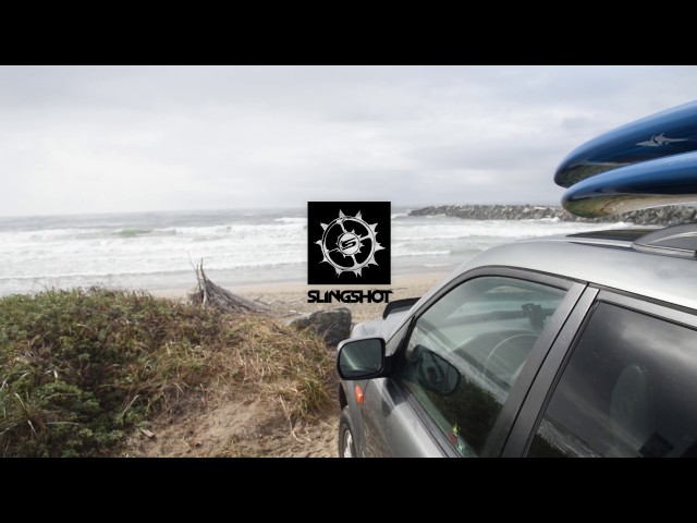 Slingshot SUP shreds crummy Oregon waves