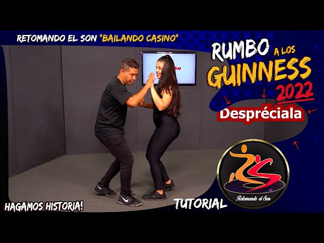 Tutorial Baile Casino. Mega Rueda.  Pasos Avanzados. / Retomando el Son #RumboalosGuinness2022