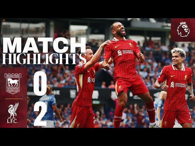 Another Salah record! 👑 | Ipswich Town 0-2 Liverpool | Premier League Highlights