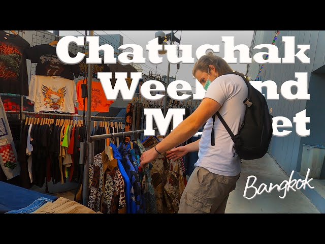 THAILAND'S LARGEST MARKET, CHATUCHAK (Bangkok's Weekend Market)