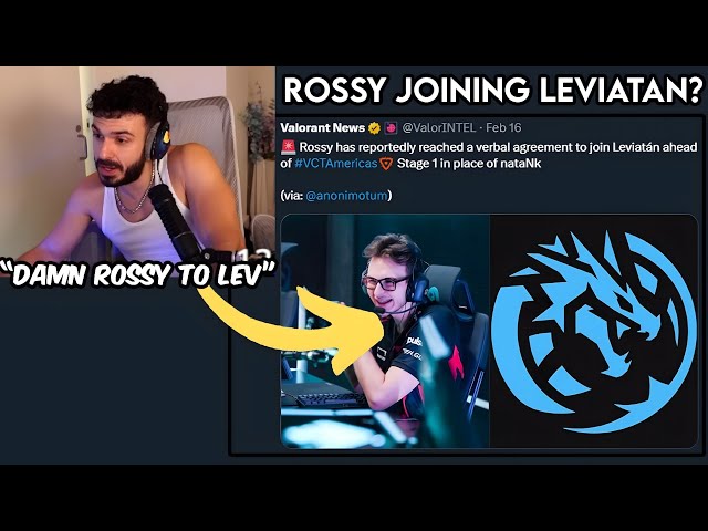 Tarik Reacts To Rossy Joining Leviatan & Replacing nataNk