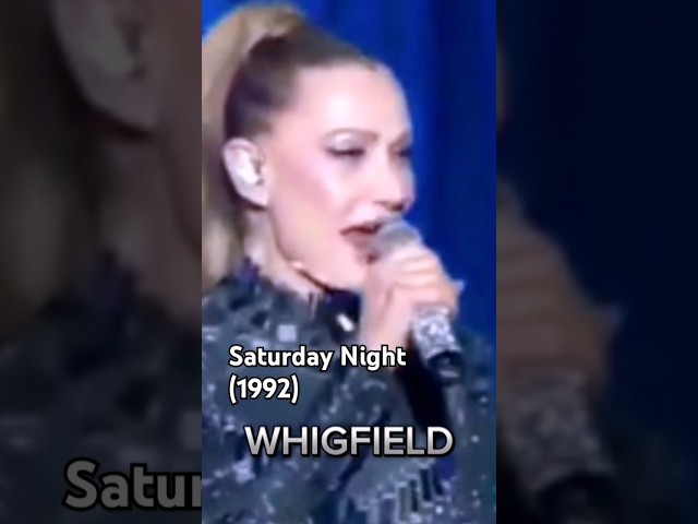 Whigfield(SATURDAY NIGHT) released in 1992