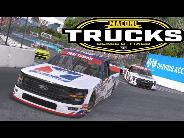 iRacing NASCAR C Fixed at Chicago Street Course | Season 1 2025