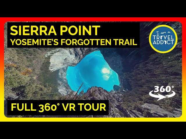 Sierra Point - the Lost Trail of Yosemite full 360 VR hike down. RE-UPLOAD