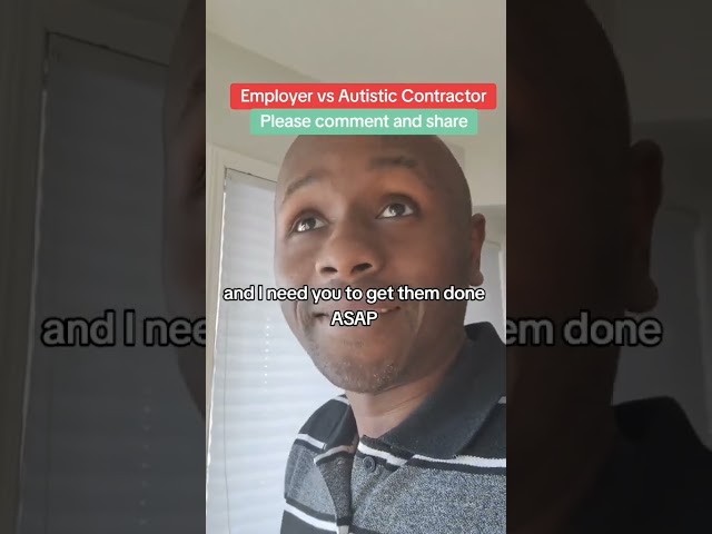 Employer Vs Autistic #actuallyautistic