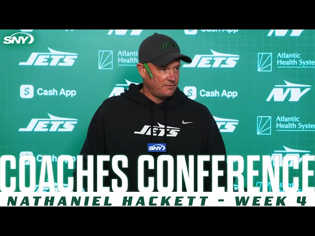 Jets OC Nathaniel Hackett talks Aaron Rodgers, Olu Fashanu, facing Sean Payton’s Broncos | SNY