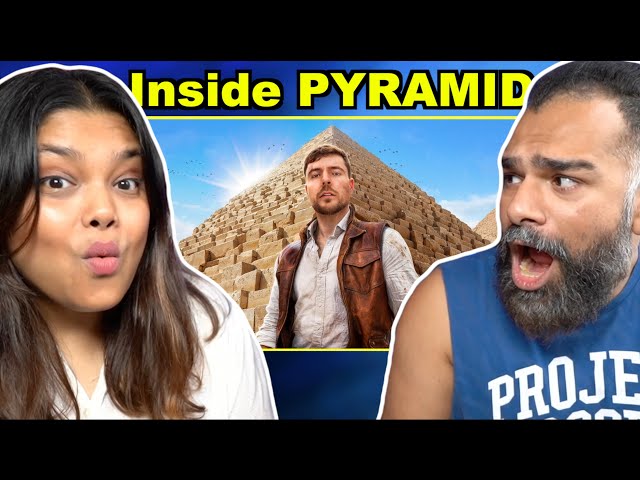 100 Hours Inside The Pyramids! | Mr Beast Reaction