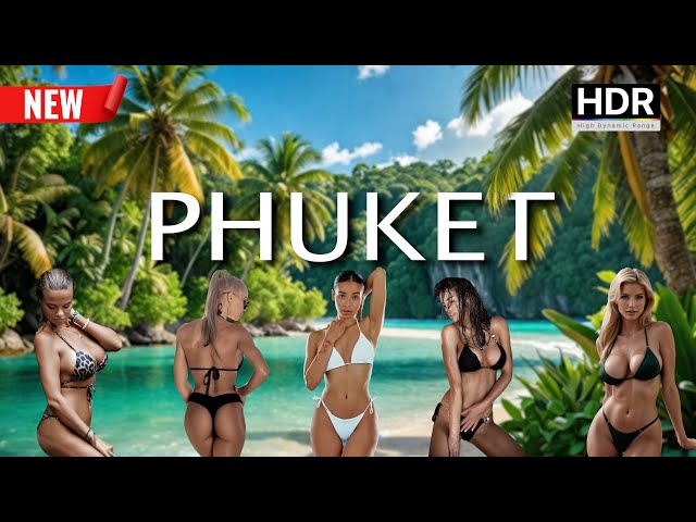 🔥 PHUKET's Best Kept Secrets Revealed in 4K HDR! Thailand 2025