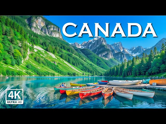 Canada's Nature 4K UHD • Scenic Relaxation Film with Calming Music - 4K Video Ultra HD