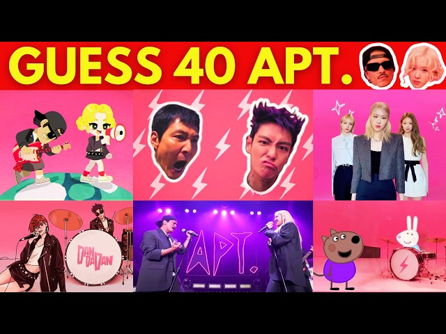 Guess APT. Songs by Their Voice & Emojis ~ ROSÉ & Bruno Mars APT. Song Covers | Squid Game APT.🎤🎶