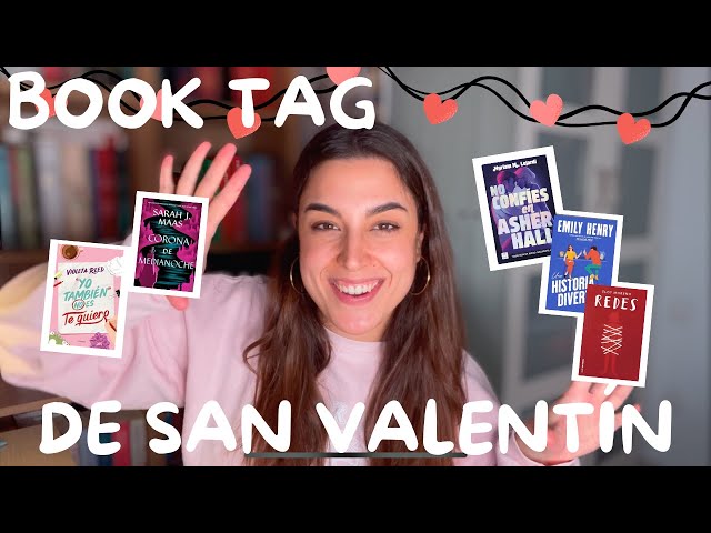 BOOK TAG especial SAN VALENTÍN 🏹❤️ | para los amantes del amor en todas sus formas 💗