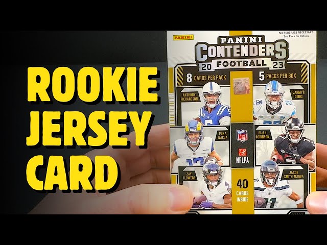 Nice Rookie QB Hit! - 2023 Contenders Football Card Opening!