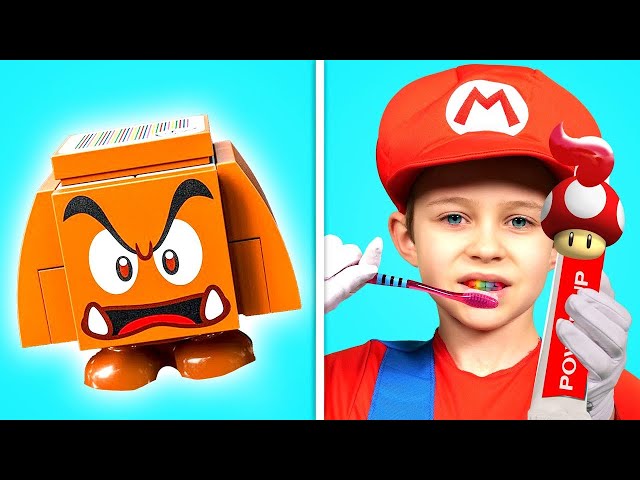 ¡LOS MEJORES GADGETS DE SUPER MARIO! Asombrosas Herramientas para Usar DIY por Gotcha!