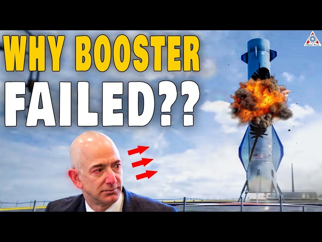 CAN'T DECELERATION! Blue Origin Discovered Serious Problem With New Glenn Booster Landing!