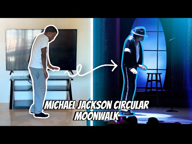 TUTORIAL DE COMO ASER EL CIRCULAR MOONWALK DE MICHAEL JAKSON EN  5 MINUTOS!!!