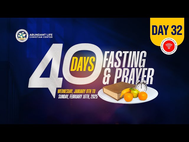 My God Will Settle Me // ALCC 40 Days Fasting & Prayer // Pastor Anthonia Adeyeye