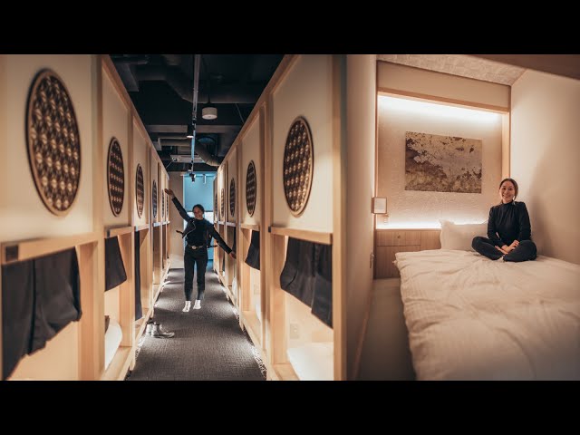 Japan Capsule Hotel Experience! | Hotel Zen Tokyo