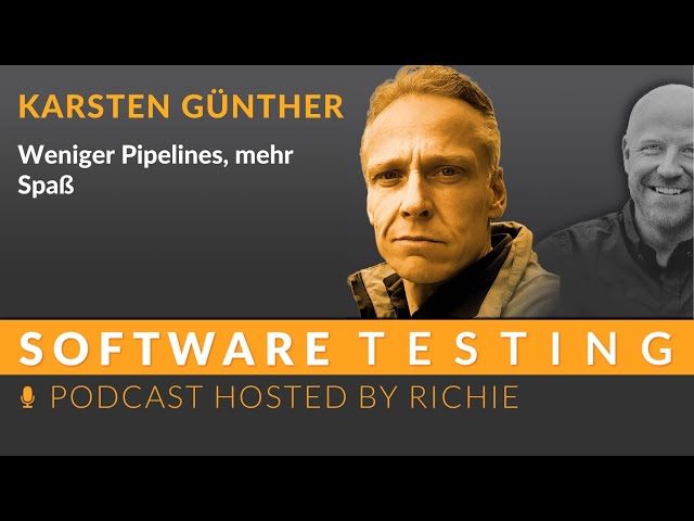 Weniger Pipelines, mehr Spaß - Karsten Günther #softwareentwicklung #automotive #podcast