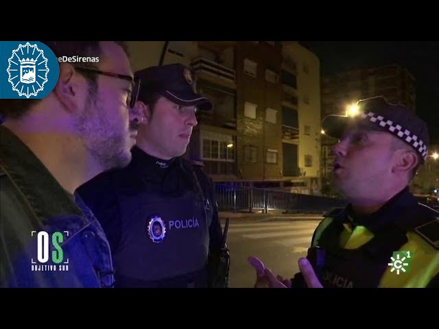 190401 #PolicíaLocalMálaga 🚔 Tercer Turno, Noche de Sirenas 📺Objetivo Sur - Canal Sur