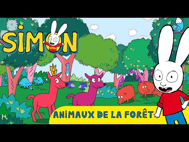 Découvre les animaux de la forêt | Simon | 🌍 Journée de la Terre 💙 | Apprendre avec Simon