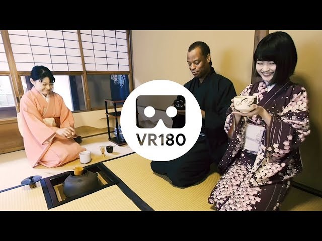 【VR180/3D】 일본 다도… 둘과 당신을 위한!: G.T.A. 일본