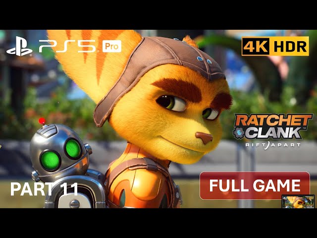 RATCHET & CLANK: RIFT APART PS5 PRO Gameplay - Part 11 [4k60 HDR] No Commentary