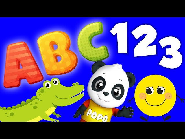 Learn ABC Phonics Shapes Numbers Colors | Preschool Learning Videos For 3 Year Olds | #kidsvideos