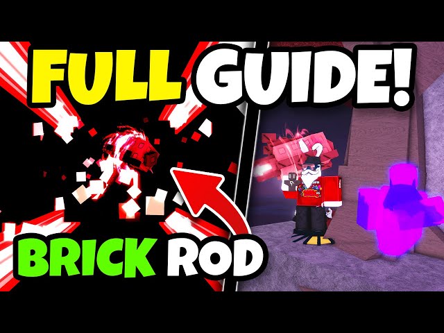 FULL GUIDE To UNLOCK BRICK ROD In FISCH Roblox!