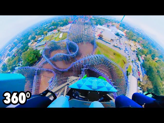 Iron Gwazi (Busch Gardens Tampa Bay) - VR ONRIDE - 360° hybrid roller coaster POV