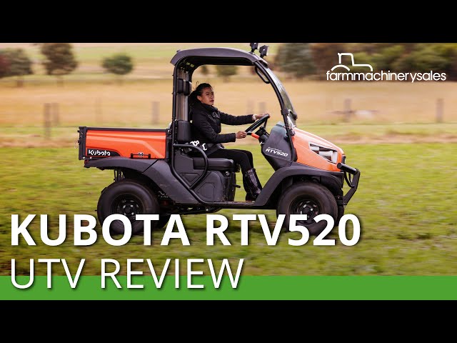 Kubota RTV520 Review