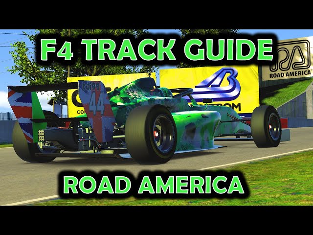 iRacing Track Guide Road America | Formula F4 | W11 S1 2023