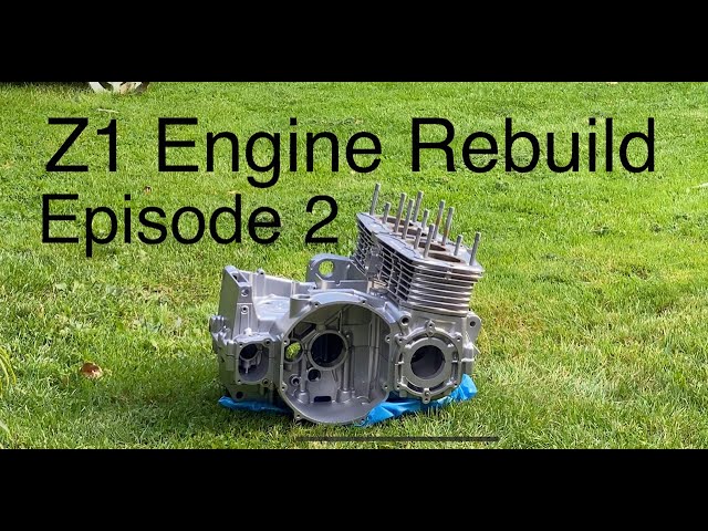 Kawasaki Z1B 900 engine rebuild - Episode 2