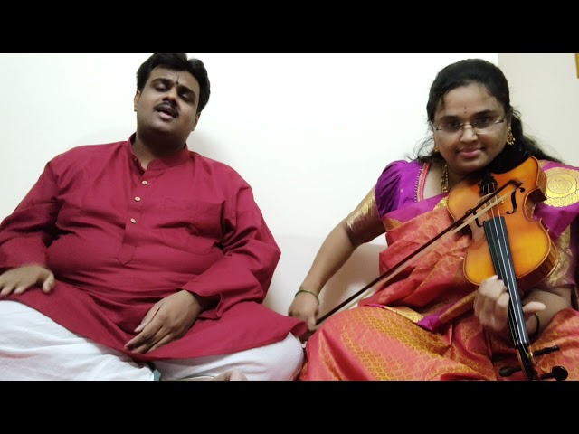 Duritagaja Panchanana - Sripadarajara rachane (Vocals by Srinivasa Prasad and Violin by Varija V C)