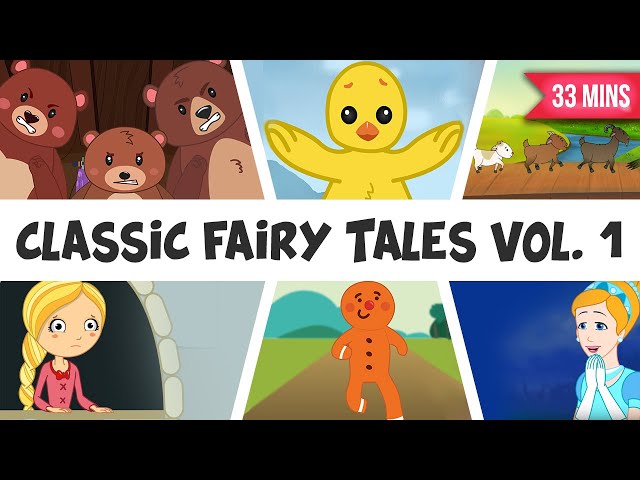 Fairy Tales Compilation | Three Billy Goats Gruff | Rapunzel | Gingerbreadman | and Lots More