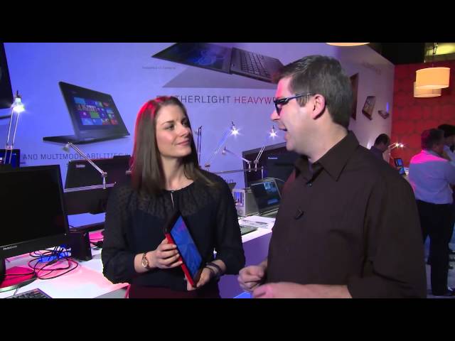 CES 2014 & BYOD - Lenovo Hands On, ThinkPad 8