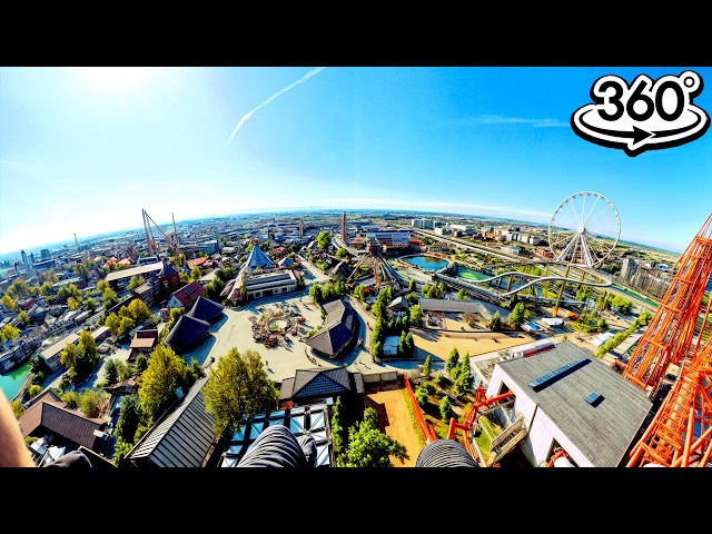 Tsunami Drop - Energylandia 2024 (Epicki Przejazd) (360°) (POV) (Zator, Polska) Insta360 X4